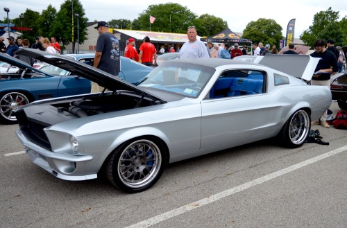 It’s even more stunning in person. Haley’s 1968 Ford Mustang Fastback was built by KlassyKars and wa