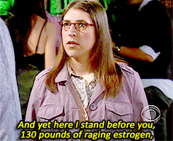 bigbangsheldon:  Character Weeks WEEK 1, DAY 2: Amy Farrah Fowler- Favourite Scene.