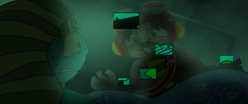 Who Would Make A Psychonauts Au Where Razputin Is Turbo And D'Art Is Vanellope... Not Me No Way.......