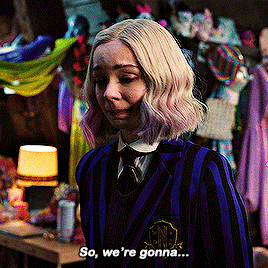 ENID + Finally Getting That Hug From Wednesday
