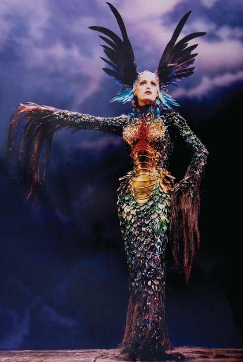 Thierry Mugler, a sublime designer. haute couture. 