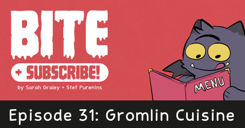 Gromlin is not happy with his food in a brand new episode of B+S! Read it for free over at biteandsu