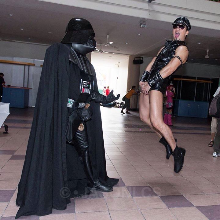 gaynerd616:  Vader is into some kinky shit! 