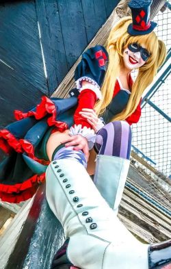mikanicolecosplay:  Steampunk Harley Quinn