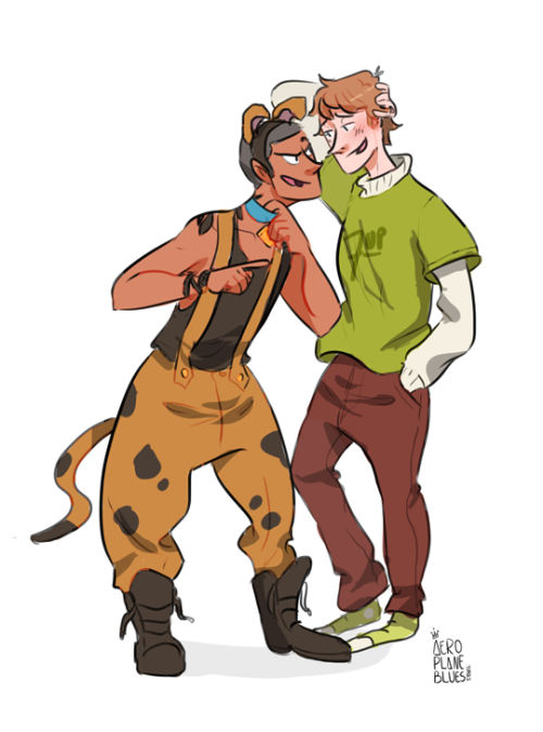 aeroplaneblues:Ronny Roo: Where are you?“the idk what im doing but people seem to enjoy it” AU its h