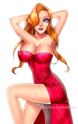 Jessica Rabbit by Flowerxl 