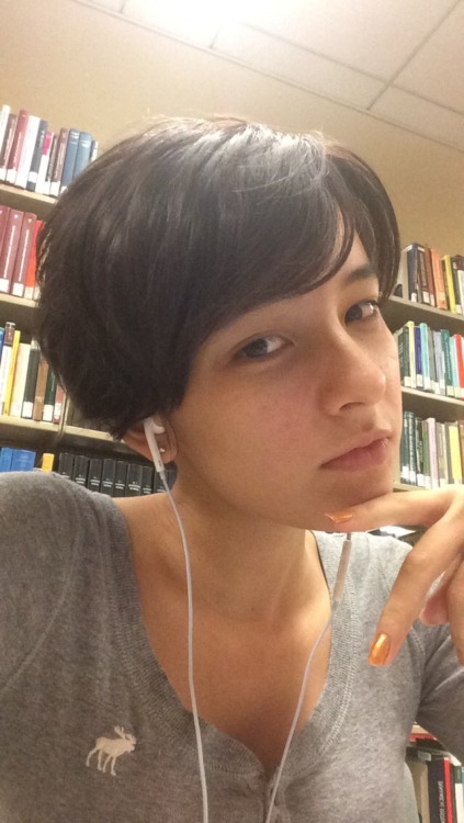 ssedum: Library aesthetic–For @guccigucciguu ’s POC selfie party! (Half Asian) OH MY GO 