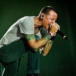 colachampagnedad: the foundation of everything i listen to starts with linkin park, all of the metal i discovered over the years &amp; the hip-hop i enjoy can be traced back to chester bennington &amp; hybrid theory (first album my parents ever bought