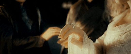 myrkvidrs:It began with the forging of the great rings.Three were given to the Elves.Immortal, wises