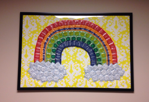sorrydudes-mybad:  The Planned Parenthood by me has a rainbow made out of condoms hanging in the office. 