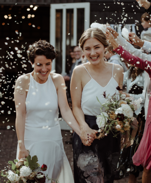 gayauras:Real Wedding: Maria & Mia – Photography by The Kitcheners