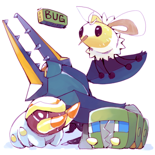 biorobo: I LOVE BUG TYPES!!