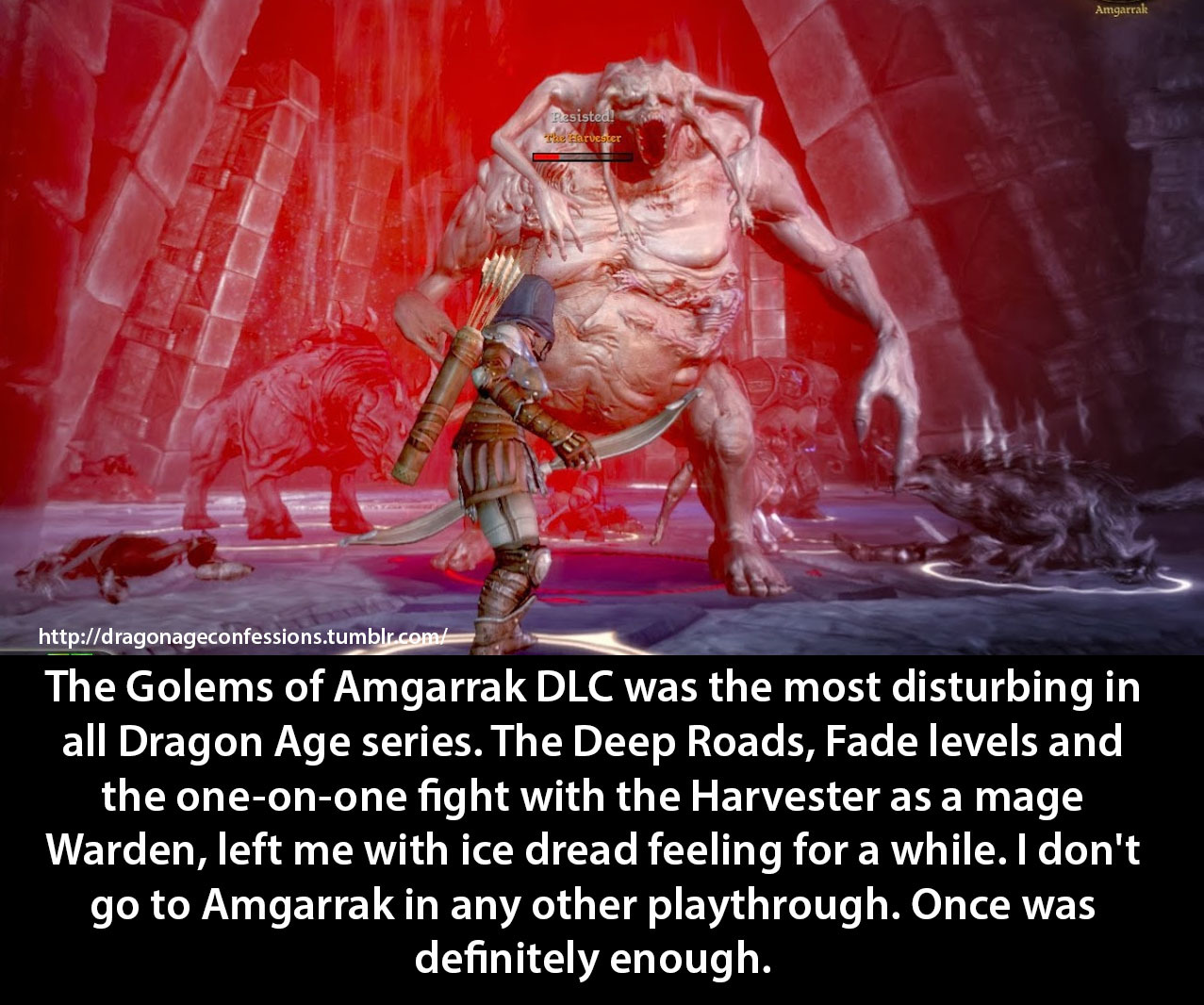 Dragon Age Confessions — Confession: The Golems of Amgarrak DLC