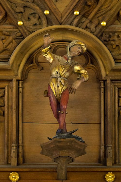 Figurines of morris dancers by Erasmus Grasser,1480 in Munich,Germany