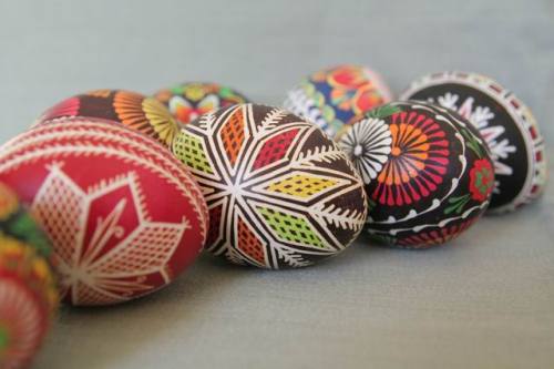 lamus-dworski:Traditional pisanki (decorated Easter eggs) from various regions of Poland [all i