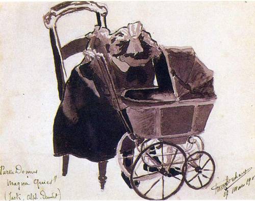 Parva Domus, Magna Quies, 1902, Marcel Duchamp