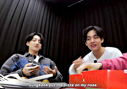 Taekook Resisting The Temptation To Cheat On Their Diets