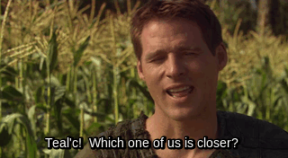 touchdownpossum:That time SG1 got into an argument about which of them looked most like a drug deale