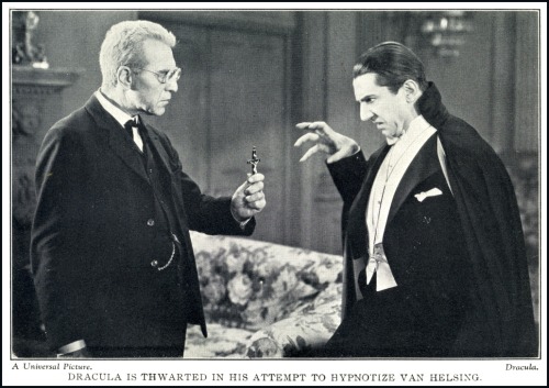 gothtriggers:damsellover:Edward Van Sloan and Bela Lugosi, Dracula (1931)Me looking at YouTube comme