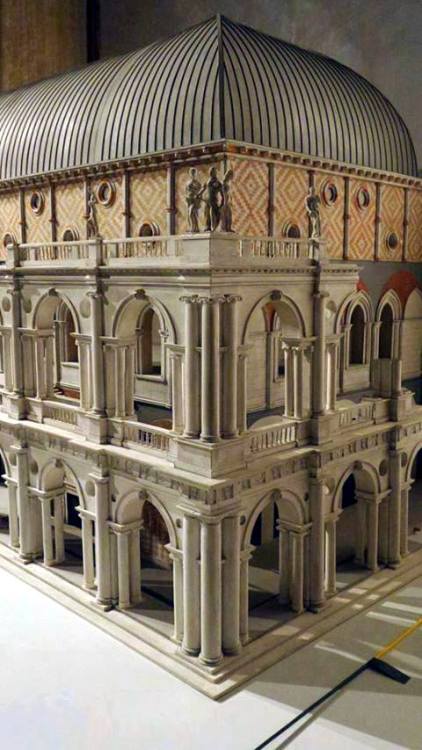 Model of the Basilica Palladiana, Vicenza.@ Palladio Museum, Vicenza.&gt; Photo: Gerardina Morelli.