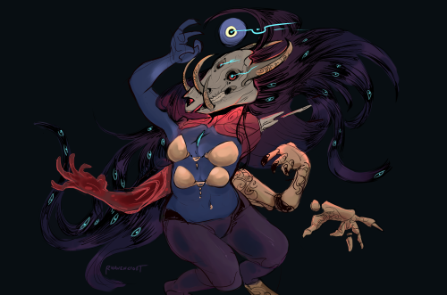 Who Gave Up Their Bodies For You, Patchwork God? -Idk How To Use Colors Lol But I'm Trying To Be Ok