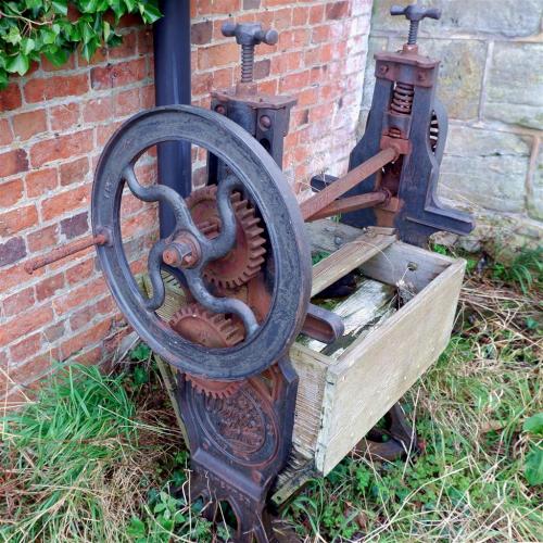 Machinery Challenge.OK Folks, this is The Wright Machine, patented by Wrights of Market Street, York
