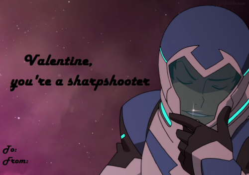 eghfeithrean: Spent a shift coming up with dorky Valentine’s and, well. Yeah. Part 2 ~ Sheith 