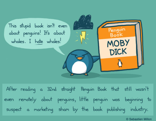 classicpenguin - sebastienmillon - “Penguin Book”My fav part...