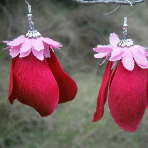 Handmade flower spring earrings by me ❤ #spring #jewelry #handmadejewelry #springjewelry #flower #fl