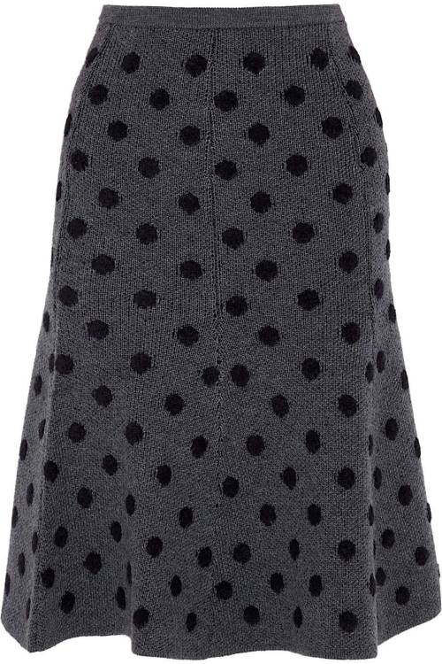 Polka-dot wool-blend skirtHeart it on Wantering and get an alert when it goes on sale.