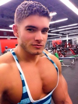 londonboy45:  He smiled when I said, “That beautiful cleft in your chin is even with that gorgeous deep chasm between your pecs.”