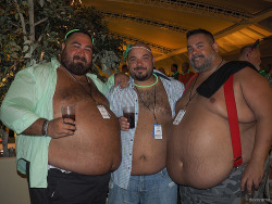 brimleysbears:  dev0rama:  The best part of any bear party is when the guys start taking off their shirts.  There ain’t no party like a big bear party… 