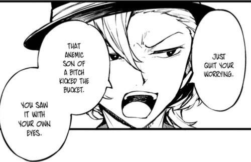 Not Chuuya Trying To Convince His Husband That The Big Scary Anemic Russian Man Is Dead While Looking