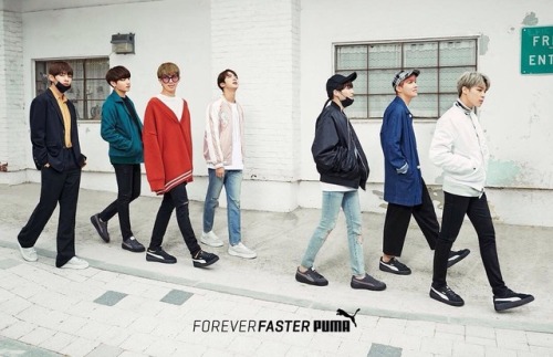 BTS para ForeverFaster PUMA.
