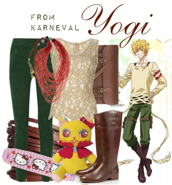 [Karneval] Yogi The first time I saw this outfit, I thought, What is that?! I was totally not a fan of all those loose, stringy bits. It wasn’t until half way through the anime that I realized how perfectly they reflect Yogi’s power to manipulate...