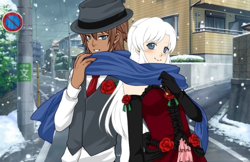 (Priest) Seto and Kisara looking fabulous for Valentines