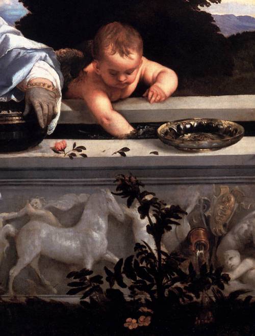 renaissance-art:Titian c. 1514Sacred and Profane Love (detail)