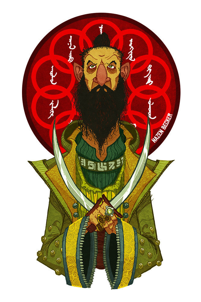 xombiedirge:  The Mechanic &amp; The Mandarin by Hazen Becker / Tumblr