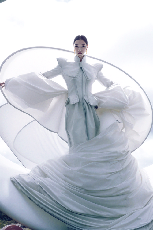 Na Ran For West East Magazine China, Oct. 2023
