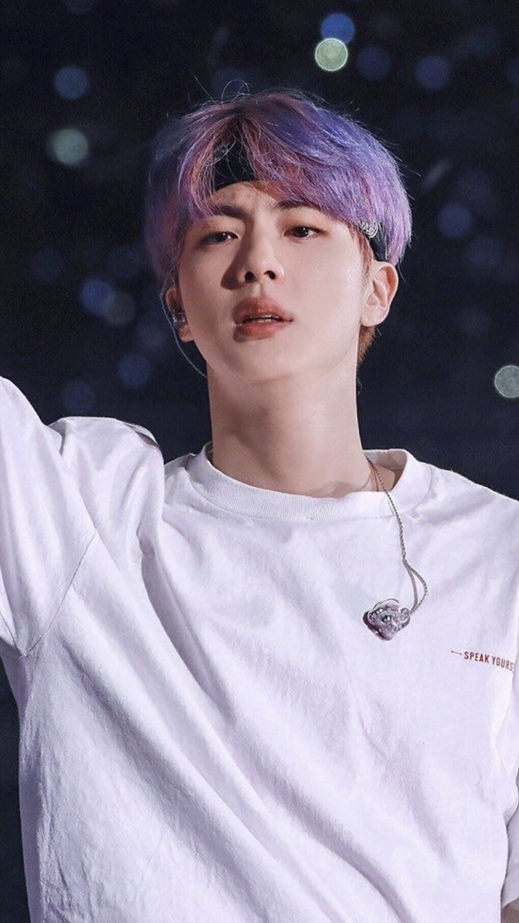 worldwide handsome jin on Instagram Purple Hair JinnieSo Iconic  kimseokjinworldwidehandsome silvervoiceseokjinbtsimagines  btsjinseokjinniearmypurpleyou