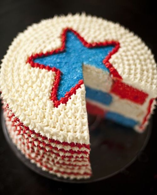 4th of July Velvet CakeRecipe