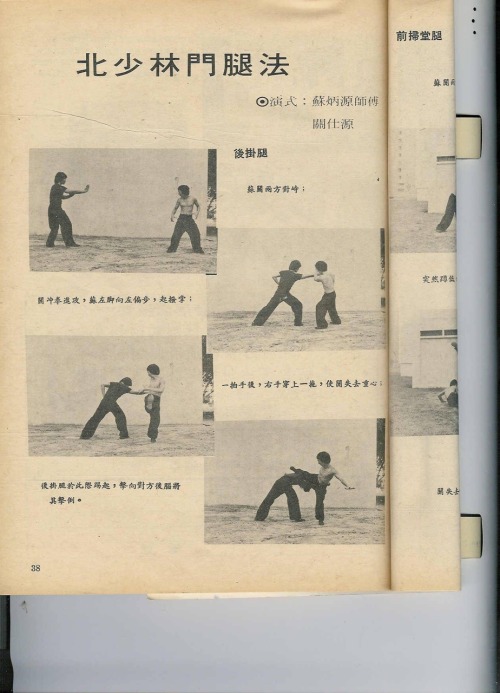 sifu-kisu:Applications from New Martial Hero #95 (231) January 1978 with Master So Bing Yuen (my tea