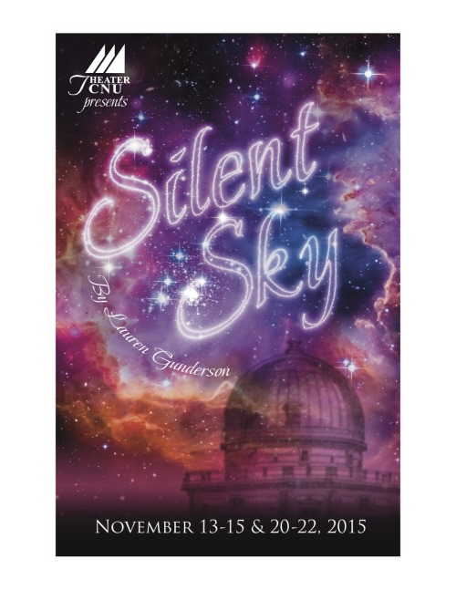 Pictures from the CNU production of #SilentSky! Gorgeous! 
