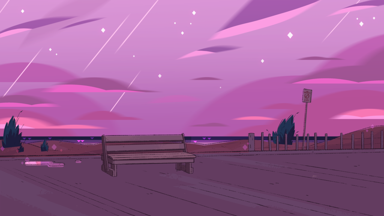 A selection of Backgrounds from the Steven Universe episode: Alone TogetherArt Direction: