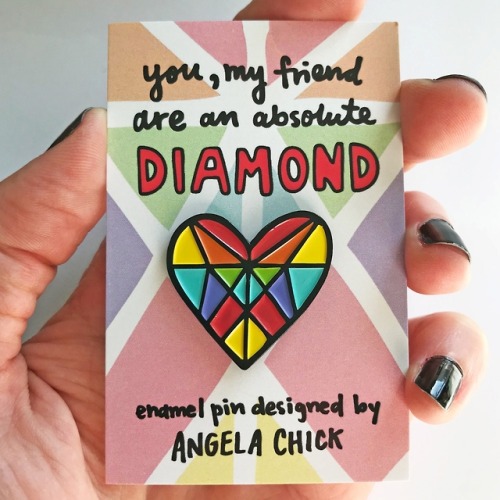 sosuperawesome: Enamel Pins Angela Chick on Etsy See our #Etsy or #Enamel Pins tags