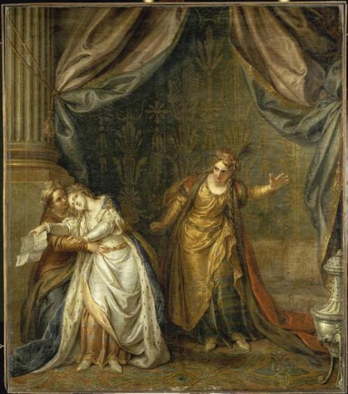 The Fainting of Atalide. Charles-Antoine Coypel IV (French, 1694-1752). Oil on canvas. Musée des Bea