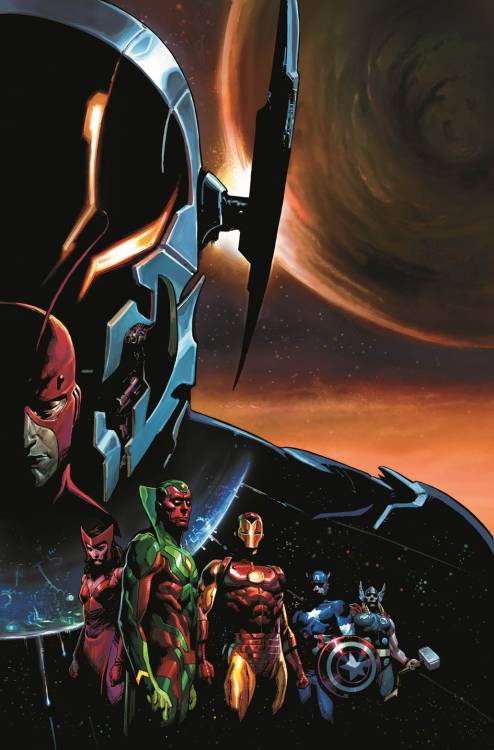 shaolinsuckerpunch:  marvelentertainment:  Feel the “Rage of Ultron” in a new Avengers original graphic novel by Rick Remender and Jerome Opena this April!  Remender and Opena is a wonderful combination. 