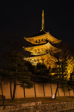 dreams-of-japan:  The Pagota of To-Ji, Kyoto