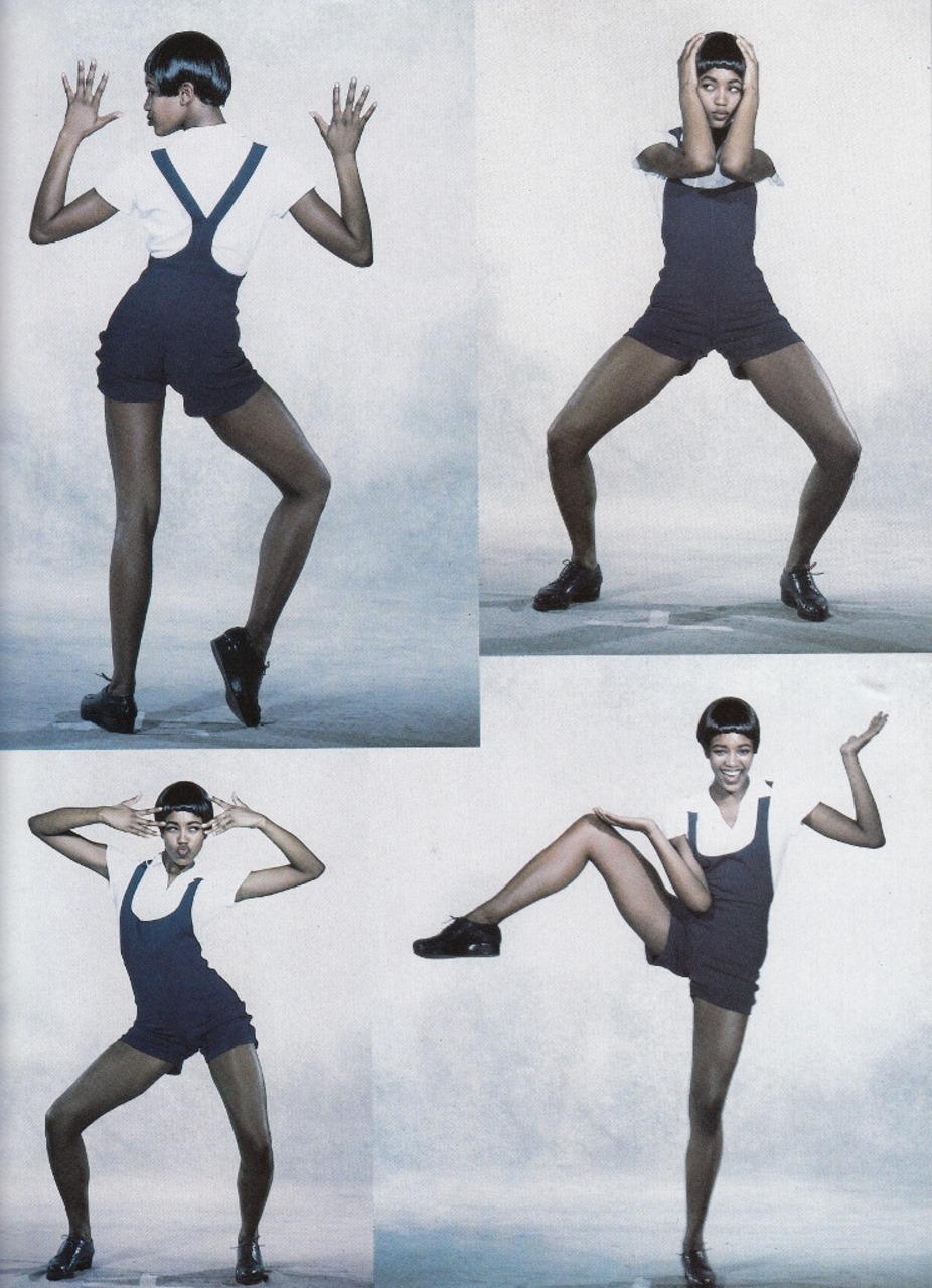saloandseverine:  Vogue Paris February 1989, Mon Coeur Est A PapaNaomi Campbell