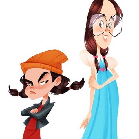 Back to my Childhood with Ladies Number 90!! GRETCHEN and SPINELLI from Recess! O